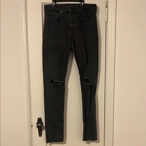 Rag & Bone Extra Slim Distressed Men’s Jeans